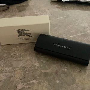 Burberry glasses case